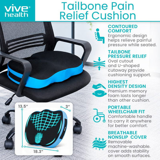 Vive Health Tailone Pain Relief Cushion