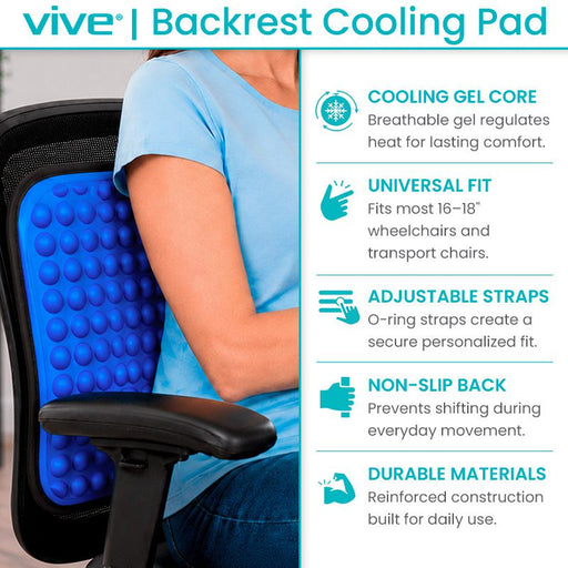 Vive Backrest Cooling Pad