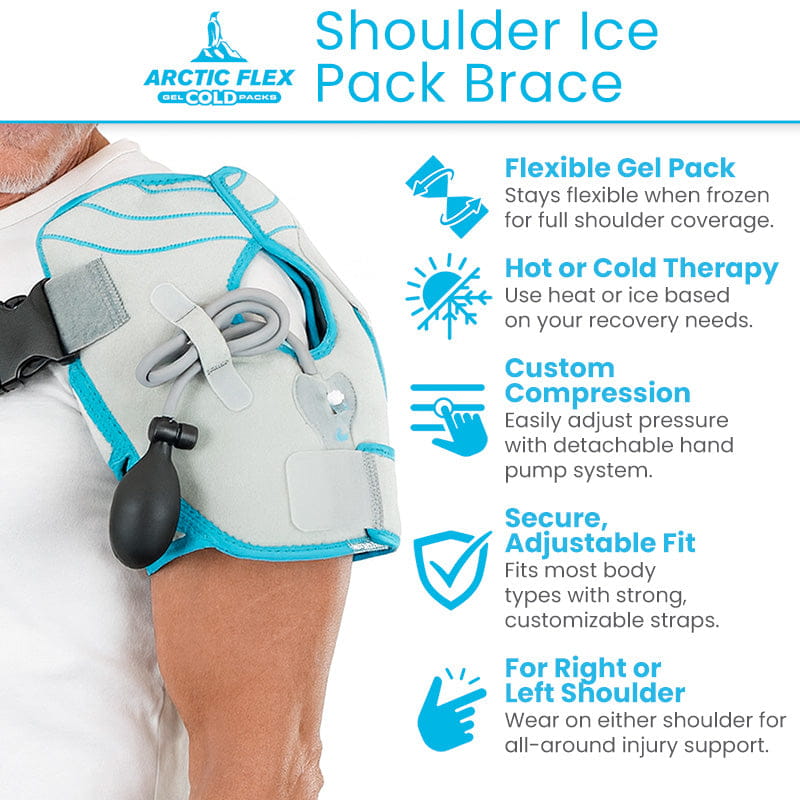 Shoulder Ice Pack Brace