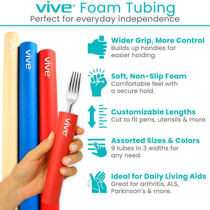 Vive Foam Grip Tubing