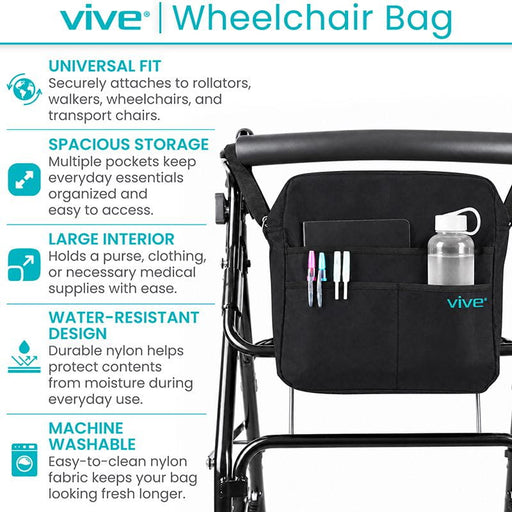 Vive Wheelchair Bag