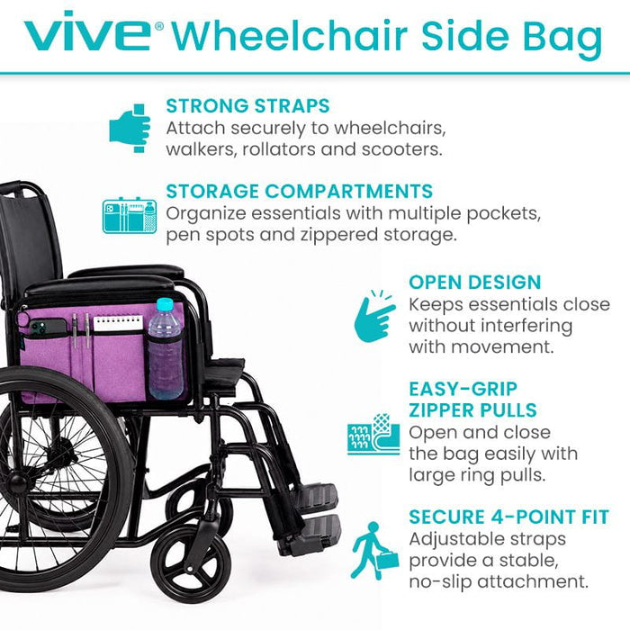 Vive Wheelchair Side Bag