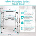 Vive Padded Toilet Seat Riser