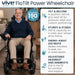 FloTilt Power Wheelchair features