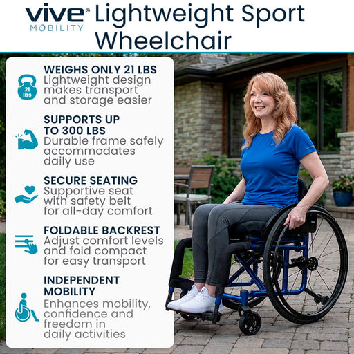 Lightweight Sport Wheelchair