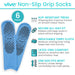 Vive Non-Slip Grip Socks
