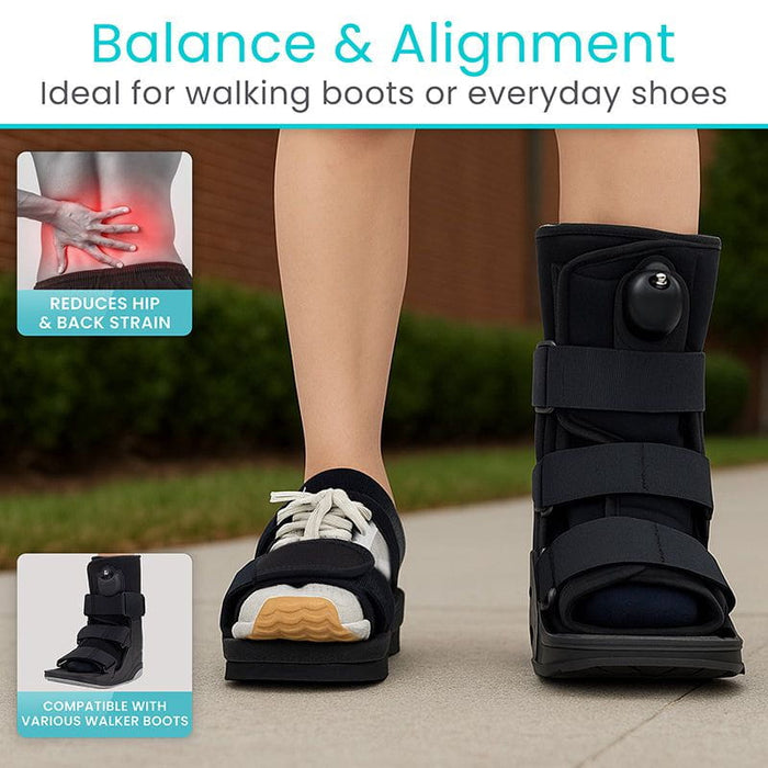 Balancing Machine Shoe Shoe Lift Balancer - Comfort & Even Leg Support — Vive Health