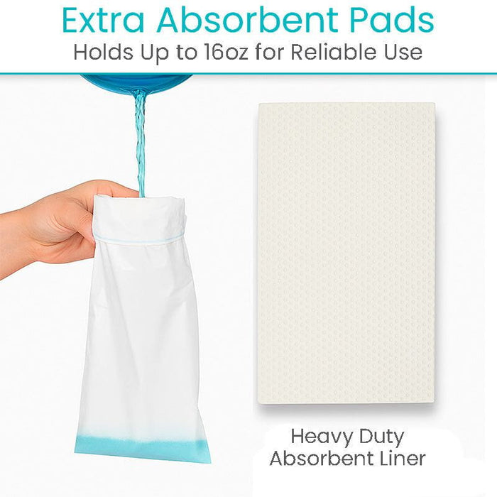 Extra absorbent pads
