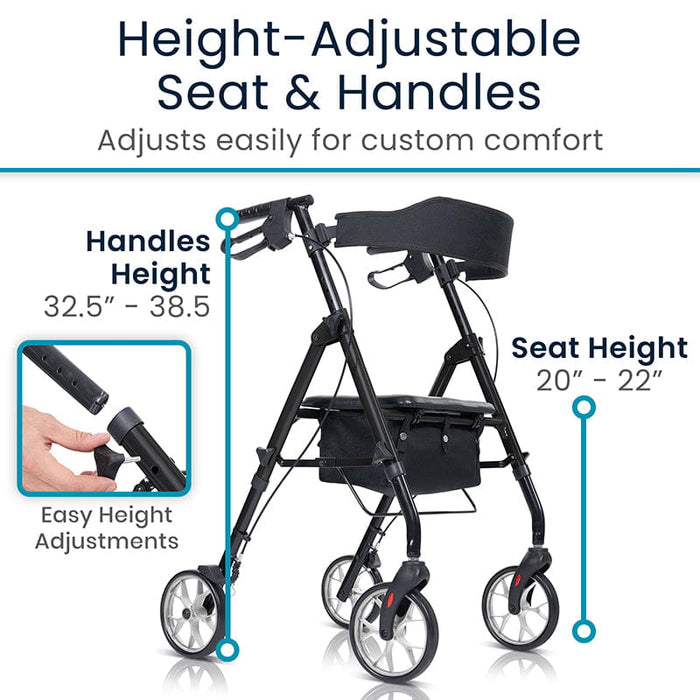 Height-Adjustable Seat & Handles
