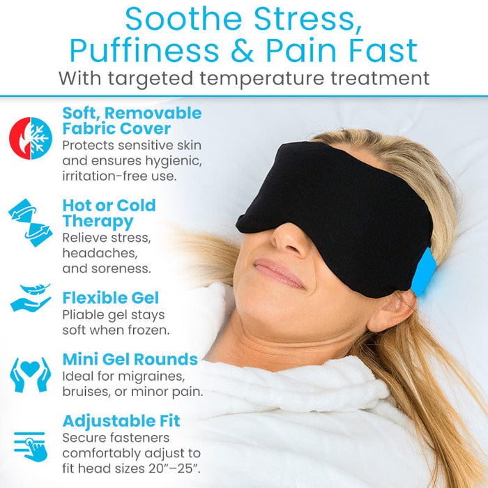Technogel Eye-Mask Wellness Mask Slaapmasker Technogel Eye-Mask Wellness Mask Slaapmasker