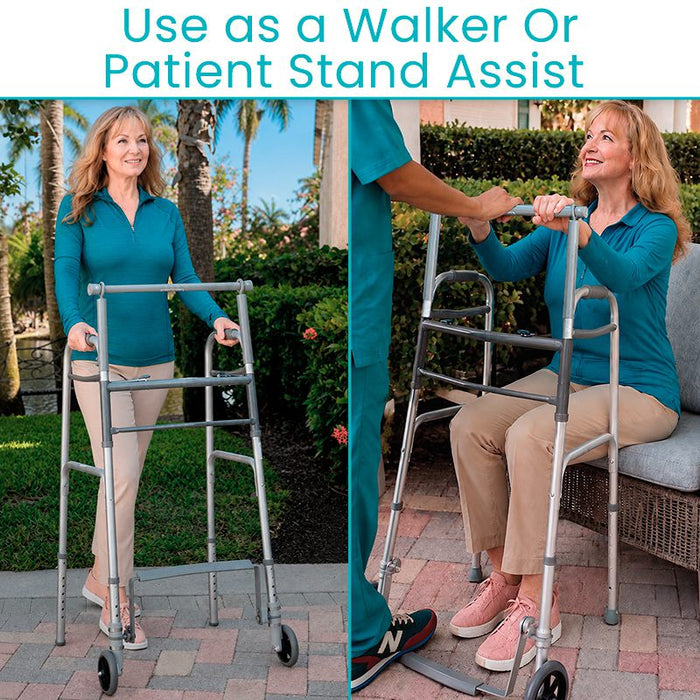 Use as a Walker or Patient Stand Assist