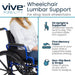 Vive Wheelchair Lumbar Support