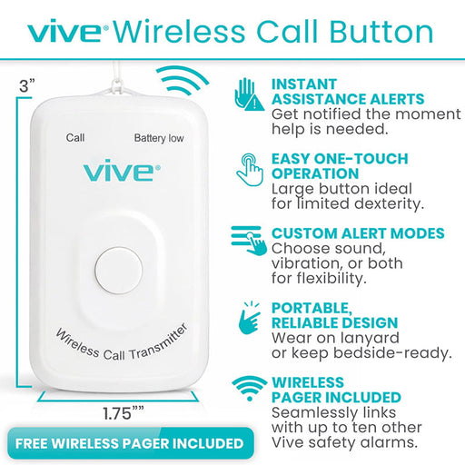 Vive Wireless Call Button