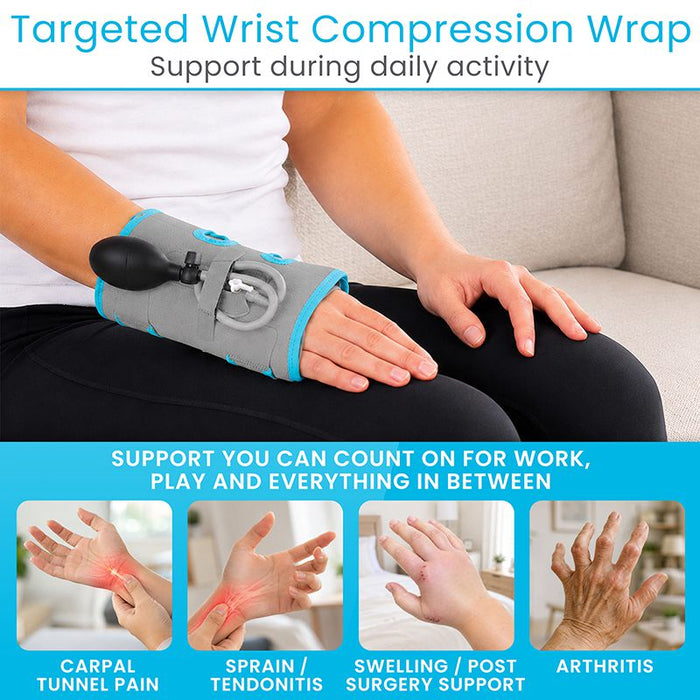 Targeted Wrist Compression Wrap