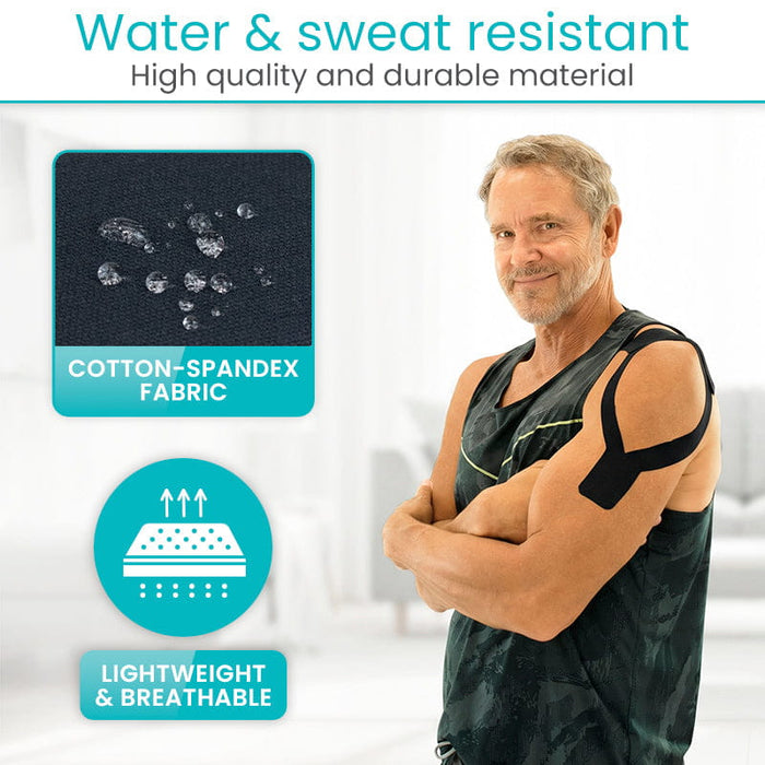 Water & sweat resistant