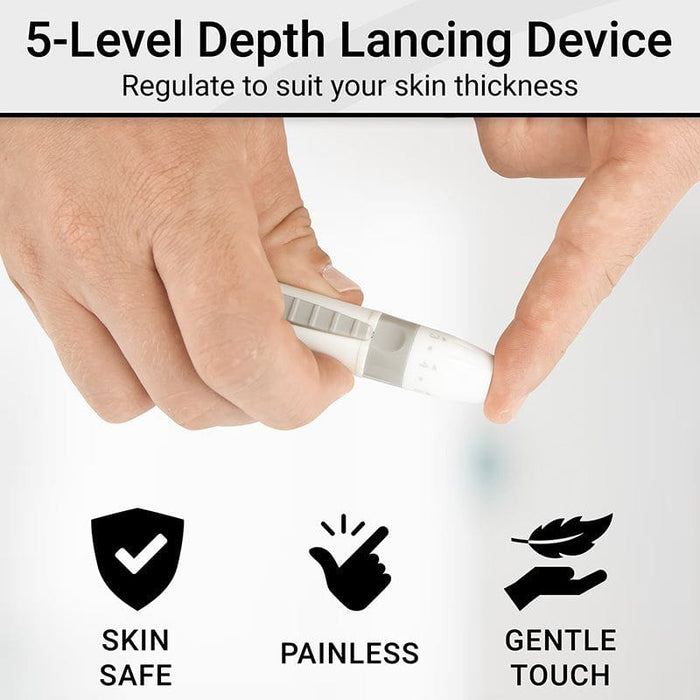 5-Level Depth Lancing Device