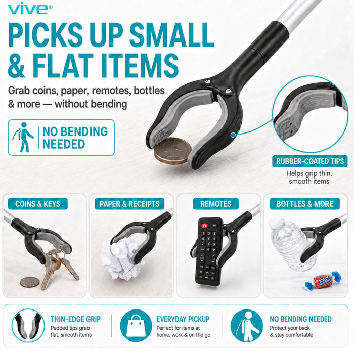 Picks Up Small & Flat Items