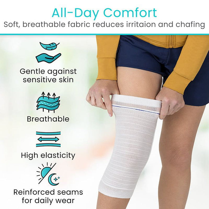 all-day comfort - soft, breathable fabric reduces irritation and chafing