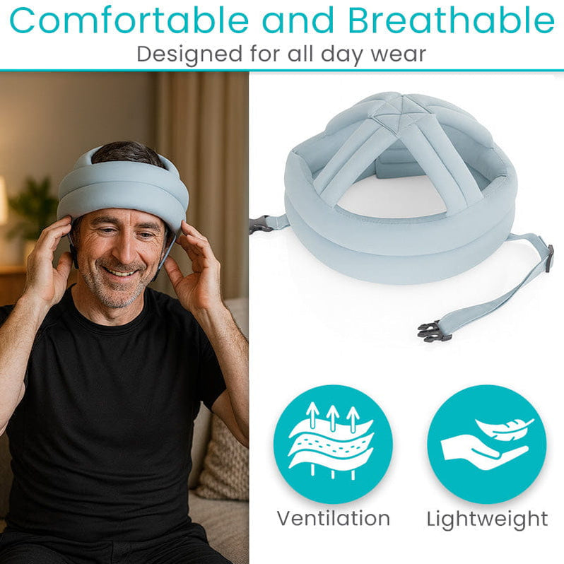 Fall Risk Helmet Fall Protection Helmet - Safety Headgear — Vive Health