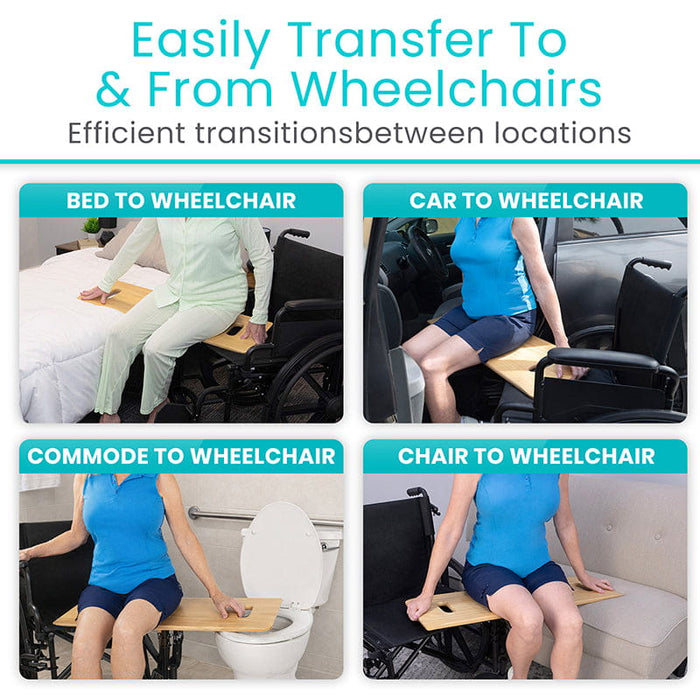 Easily Transfer To & From Wheelchairs