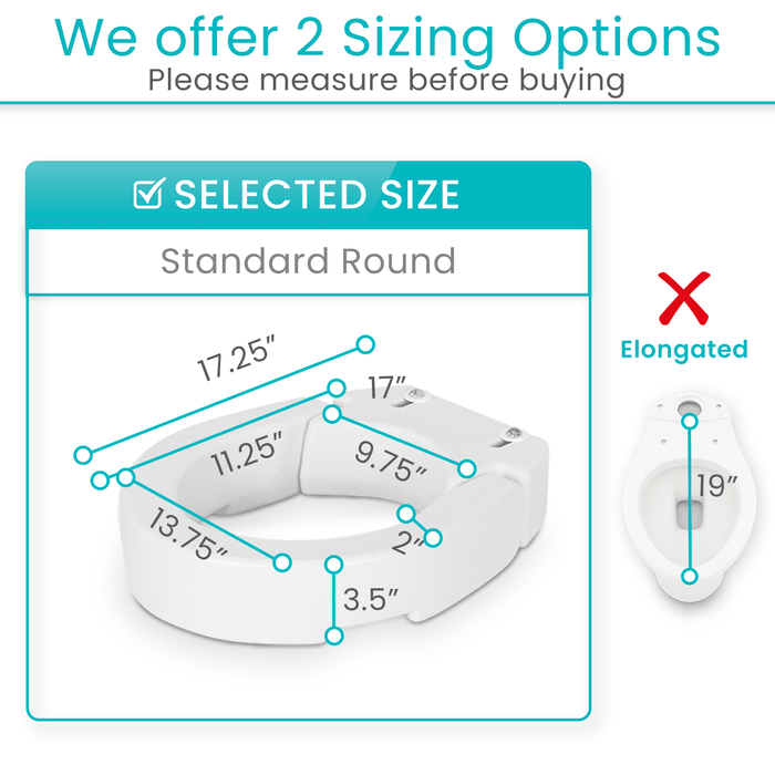 2 Sizing Options