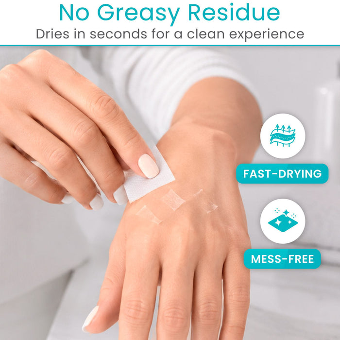 No Greasy Residue