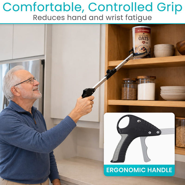 Comfortable, Controlled Grip