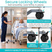 Secure Locking Wheels