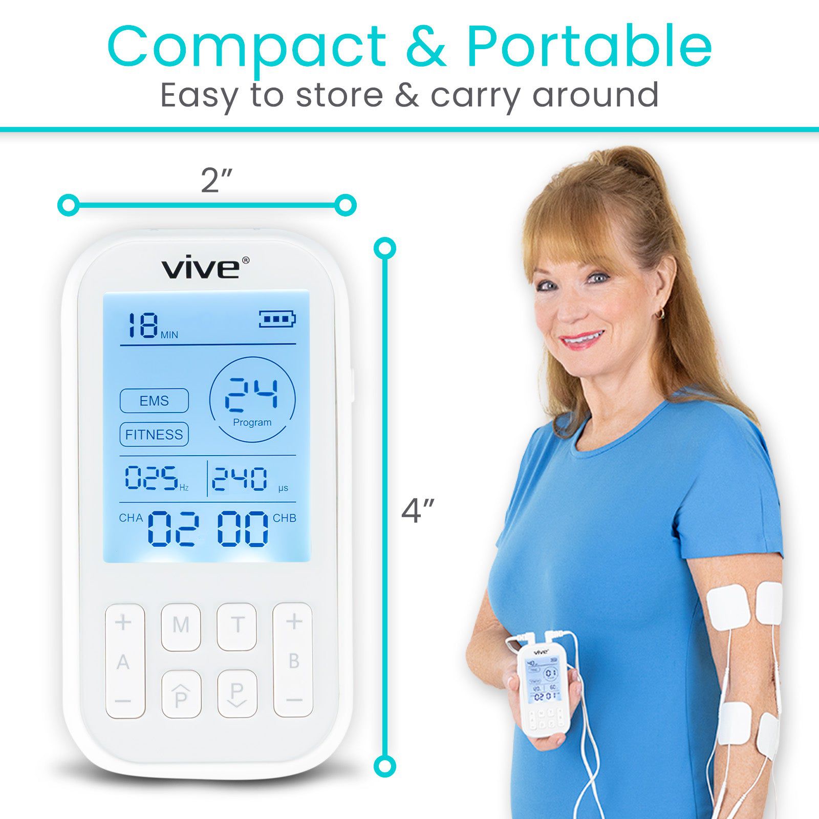 Compact & Portable Design