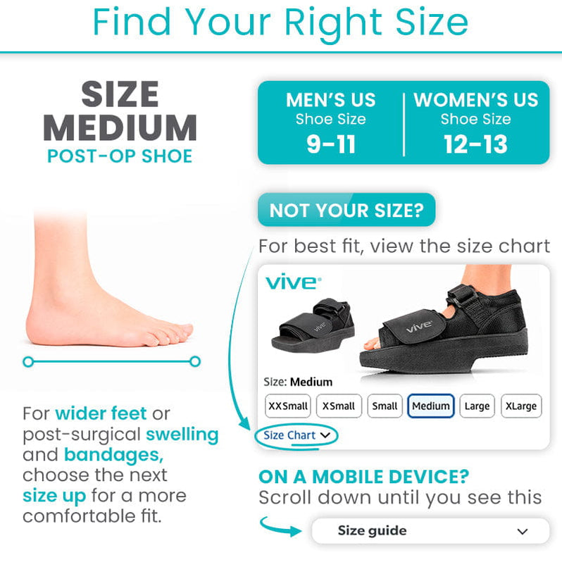 Offloading Post Op Shoe - Toe or Foot Surgery Boot — Vive Health