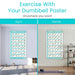 Exercise with Your Dumbell Poster