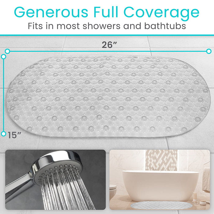 26" Oval Bath Mat