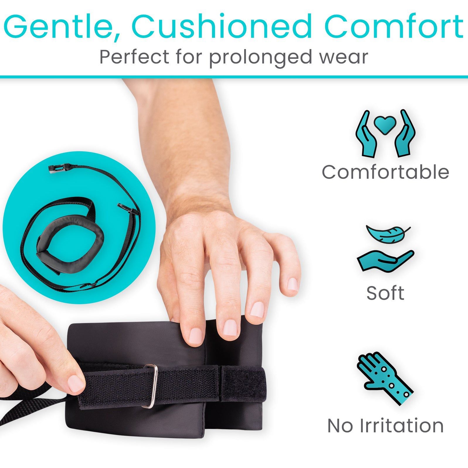 Hand Restrants Dementia Hand and Foot Restraints — Vive Health