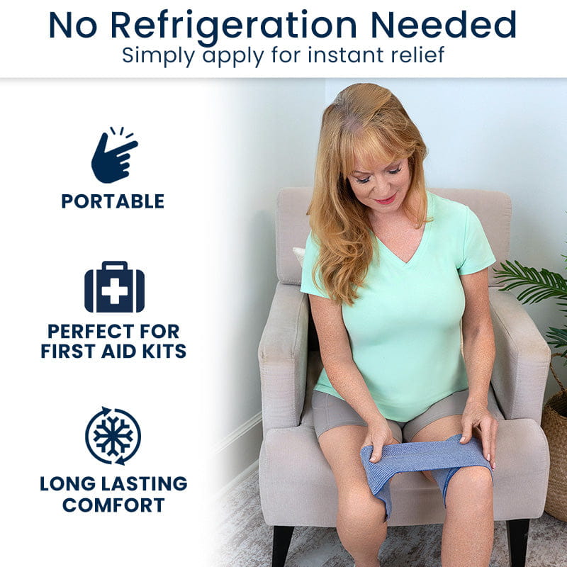 No refrigeration needed. Apply for instant relief