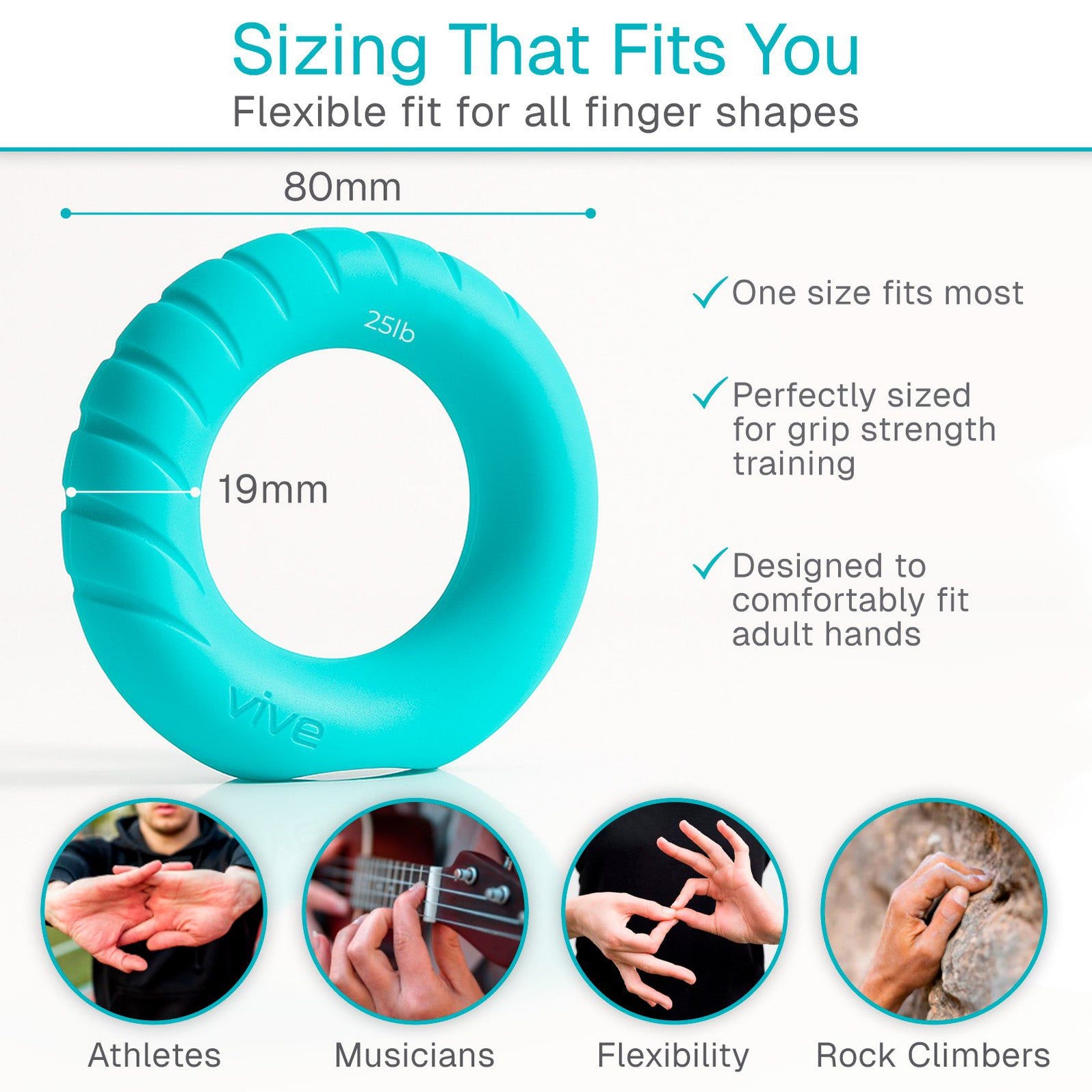 Ergonomic Ring Grips - Arthritis Treatment — Vive Health