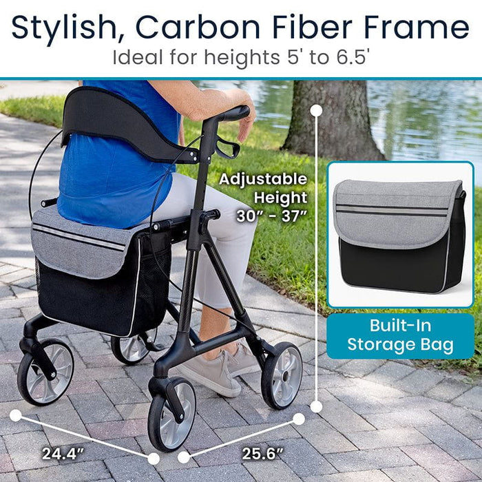 Stylish, Carbon Fiber Frame