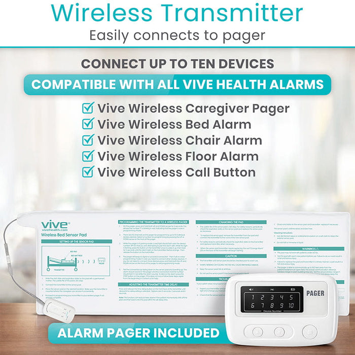 Bed Alarm With Pager Bed Alarm With Pager