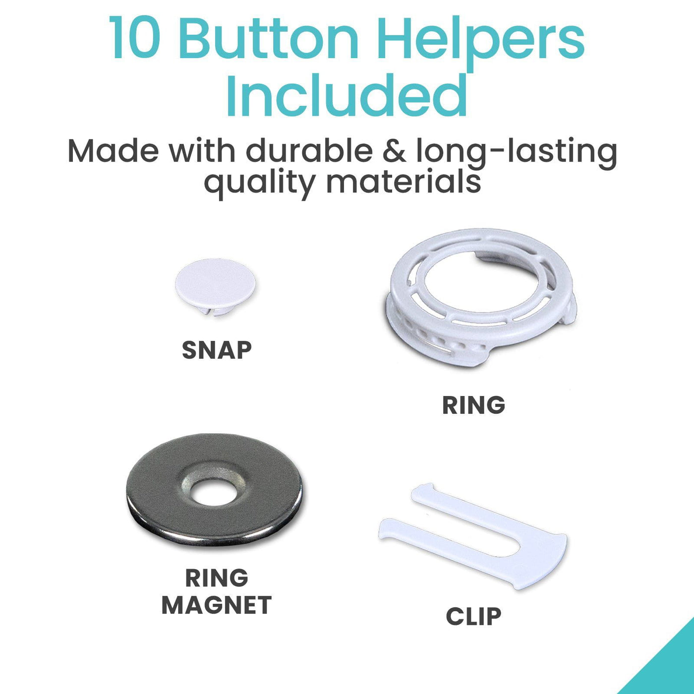 Button Helper - Magnetic Dressing Assist — Vive Health