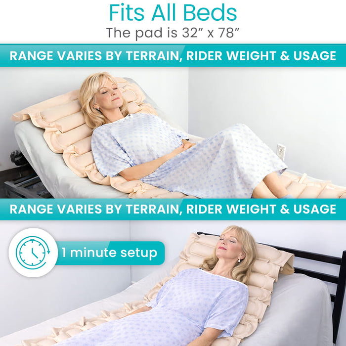 Vive Health Tube Alternating Pressure Pad Vive Health Tube Alternating Pressure Pad