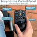 Easy-to-Use Control Panel