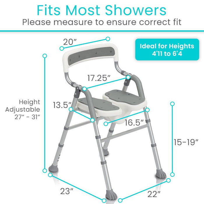 EasyRinse Shower Chair