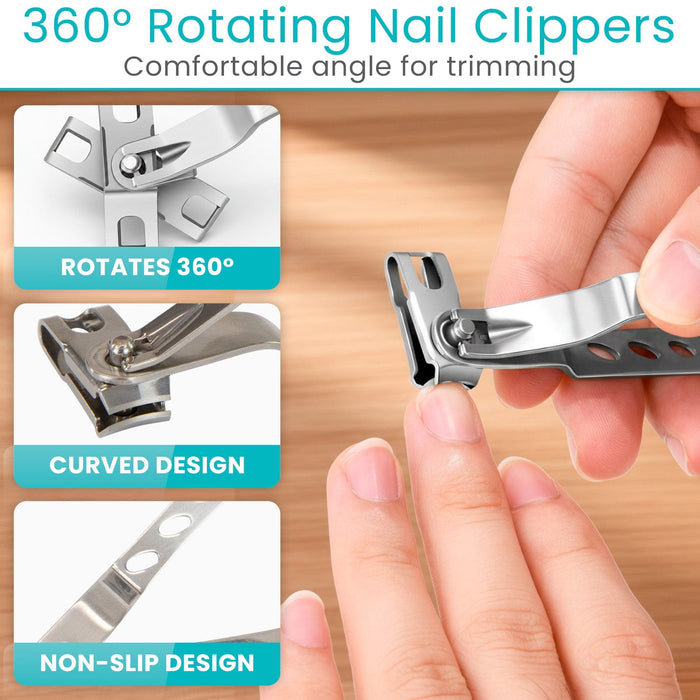 360 Rotating Nail Clippers
