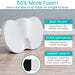 50% More Foam