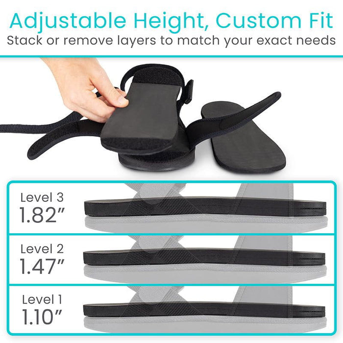 adjustable height, custom fit