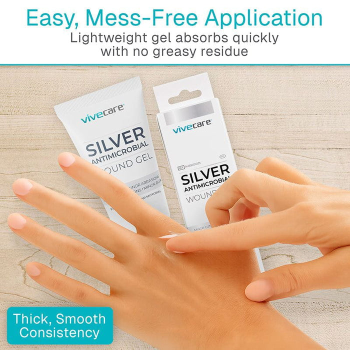 how to use silver antimicrobial wound dressing Commercial Silver-Based Dressings: In Vitro and Clinical Studies in Treatment of Chronic and Burn Wounds