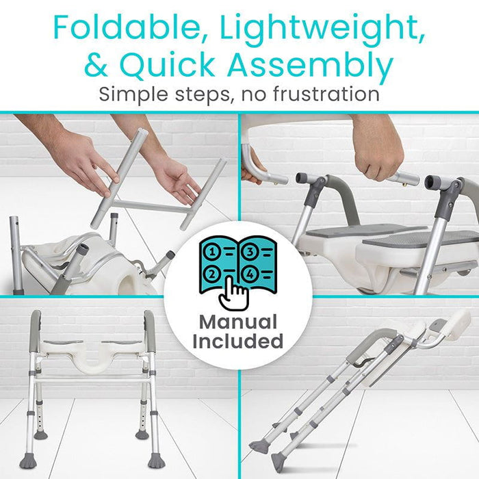 EasyRinse Shower Chair