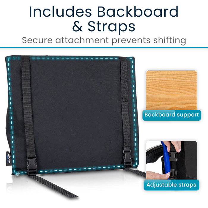 Includes Backboard & Straps