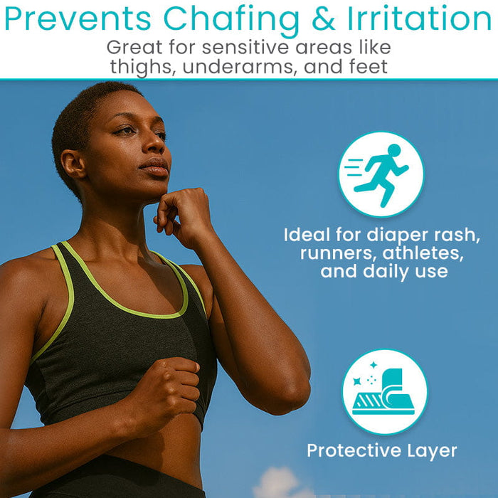 Prevents Chafing & Irritation