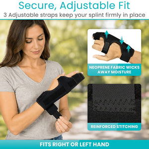 Boxer Splint - Hand & Finger Fracture Support Brace — Vive Health