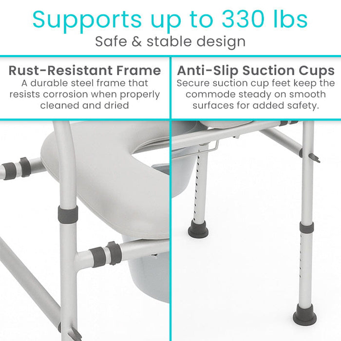 Supports up to 330 lbs